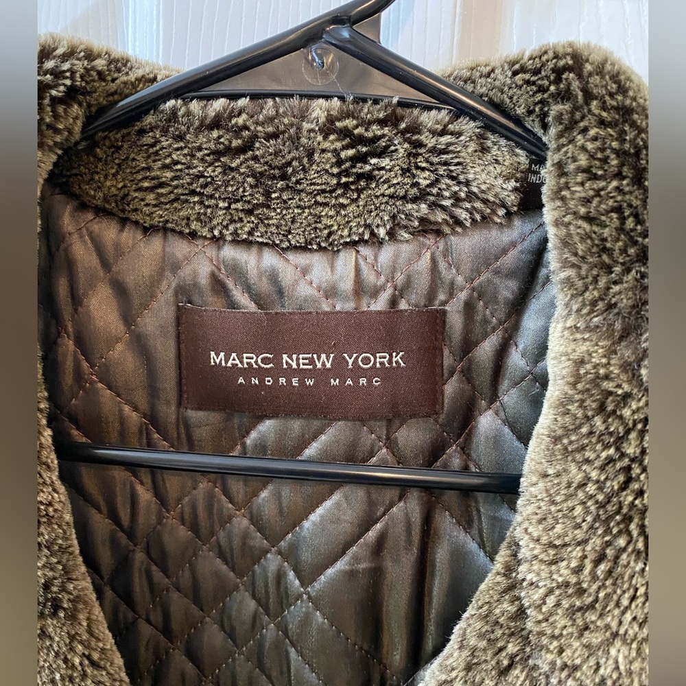 Marc New York Sherpa lined full zip fleece Jackets men’s size Large - Picture 5 of 11